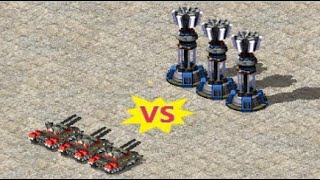 Apocalypse vs Prism Towers - Red Alert 2