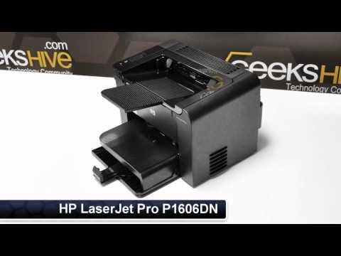 Impresora HP LaserJet Pro P1606DN - review by www.geekshive.com (español)
