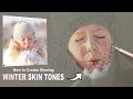 Pastel portrait tutorial  how to draw realistic glowing winter skin tone using pastel pencils