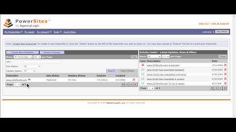 AgencyLogic Support Video - How To Copy Your PowerSite To CD (PowerSite To Go)