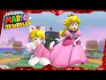 Super Mario 3D World for Wii U ᴴᴰ (2013) Full Playthrough (All Green Stars & Stamps) Solo Peach