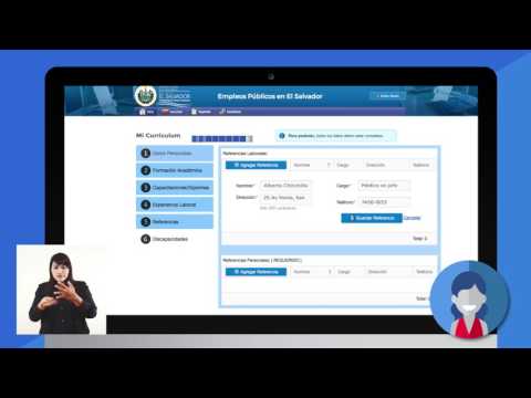 Tutorial de Empleos Públicos de El Salvador - SETEPLAN