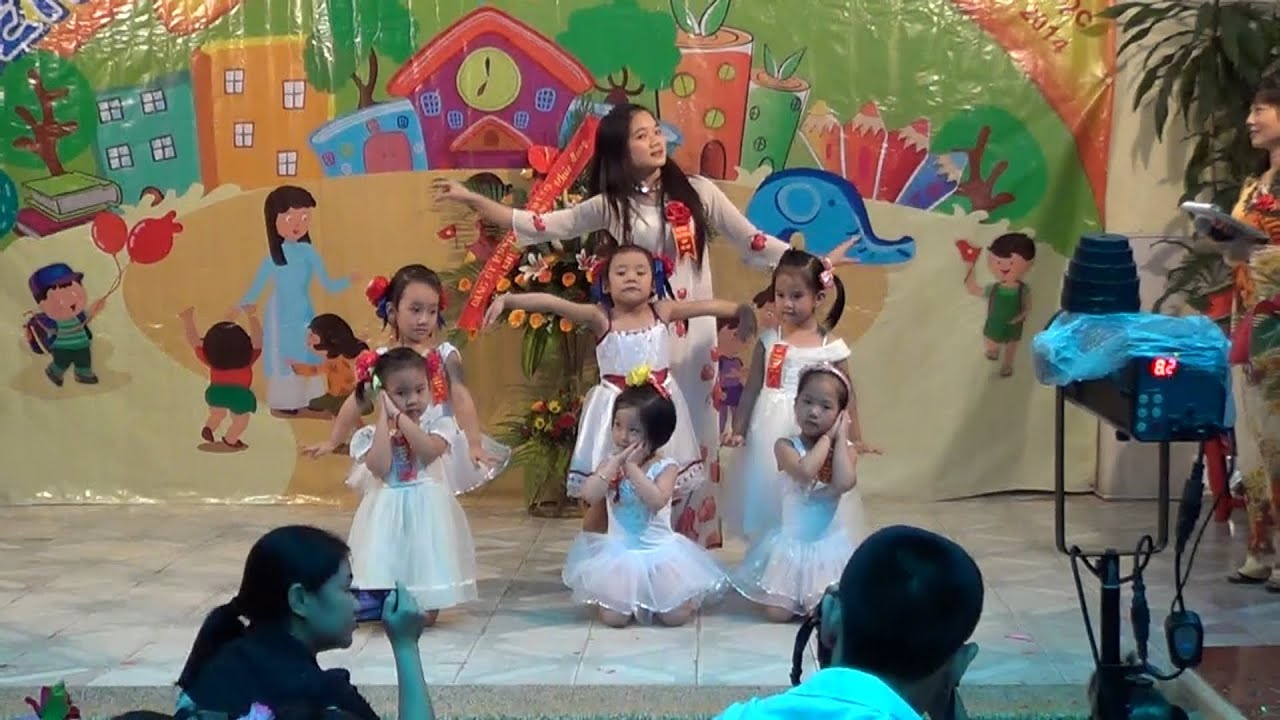 MÚA: CHIM MẸ CHIM CON - CÔ GIÁO THU HIỀN & CÁC CHÁU... - youtube