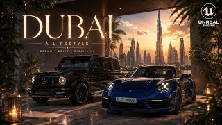 I turned a simple render into a cinematic Dubai dream garage.