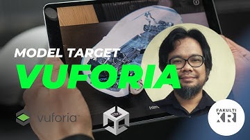 TUTORIAL 5 AUGMENTED REALITY - CARA MEMBINA  MODEL TARGET | VUFORIA |UNITY