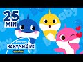 Especial de la Familia Tiburón💕 | Canciones Infantiles | +Recopilación | Baby Shark en Español