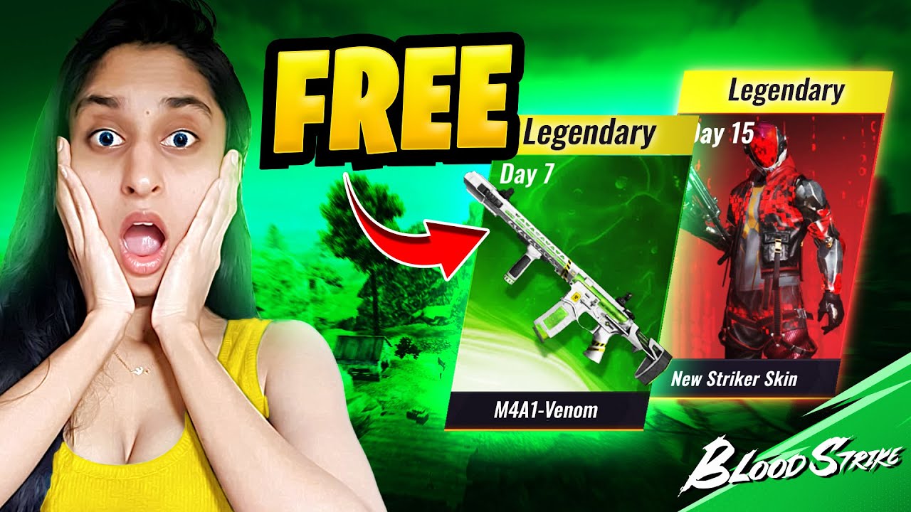 IS THIS THE BEST FREE TO PLAY FPS GAME EVER?  || BLOOD STRIKE FREE LEGENDARY M4A1 & ETHAN SKIN