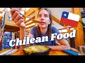 Trying CHILEAN DISHES (Salmon Ceviche & Corn Pie 🌽) + First Impressions of PUERTO NATALES, Chile 🇨🇱