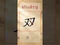 双 shuāng - Chinese Stroke Order | HSK 2 | 双