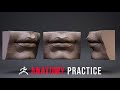 Ryan Kingslien's Anatomy Course Practice #2. The mouth/lips