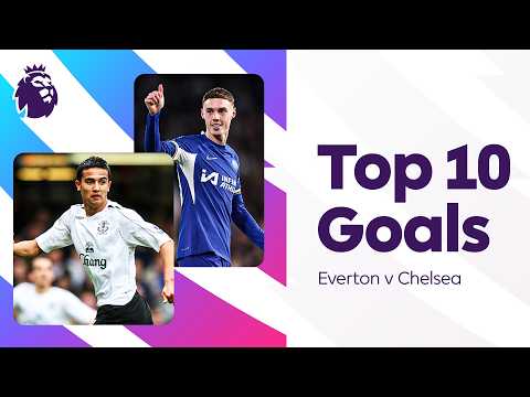 Top 10 Goals : Everton vs Chelsea | #PLonJioStar
