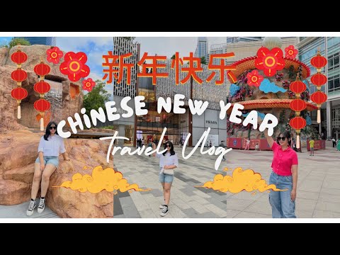 CNY Travel Vlog - Part 2 | KLCC Mall, TRX Mall, Hotel’s Infinity Pool