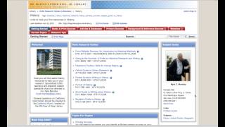 History Lib-Guide