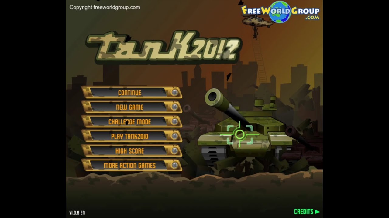 Tank 2012 (Flash game): Challenge Mode (Master difficulty)