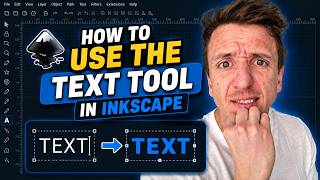 How To Use The Text Tool In Inkscape (2026)