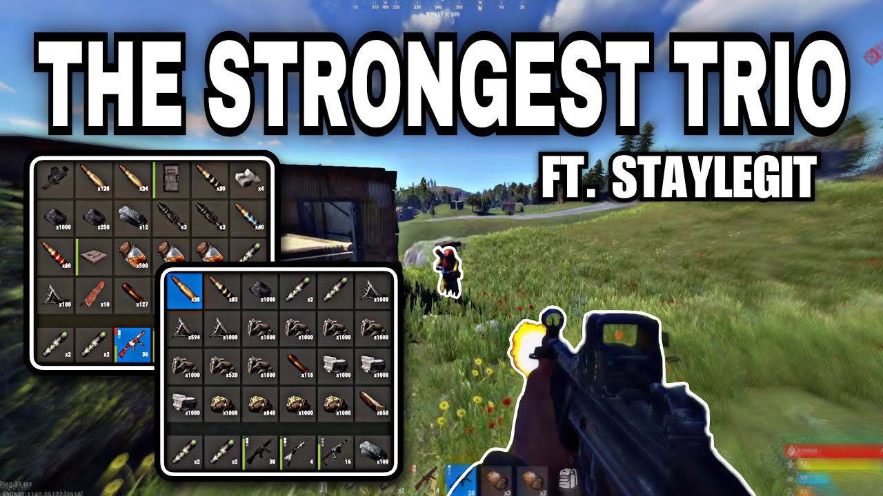 My Fastest TRIO Start | Rust Console Edition - YouTube