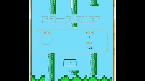 Batch Game: [Colours, Sound] Flappy Bird in Batch Script File