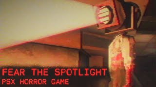 Fear The Spotlight - Classic PSX Survival Horror Game with a GREAT Retro Style [Demo Playthrough]