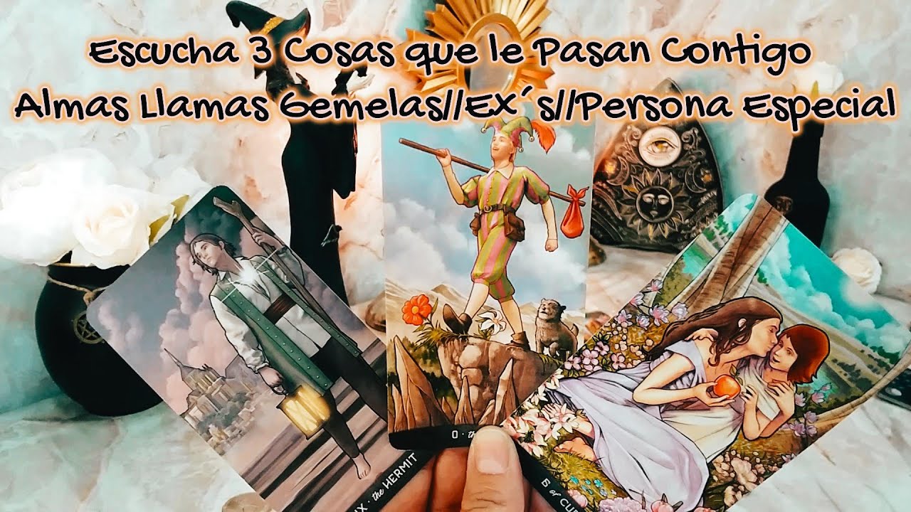 ️Escucha 3 Cosas que le Pasan Contigo ahora Mismo y Lo que Quiere de Ti ...