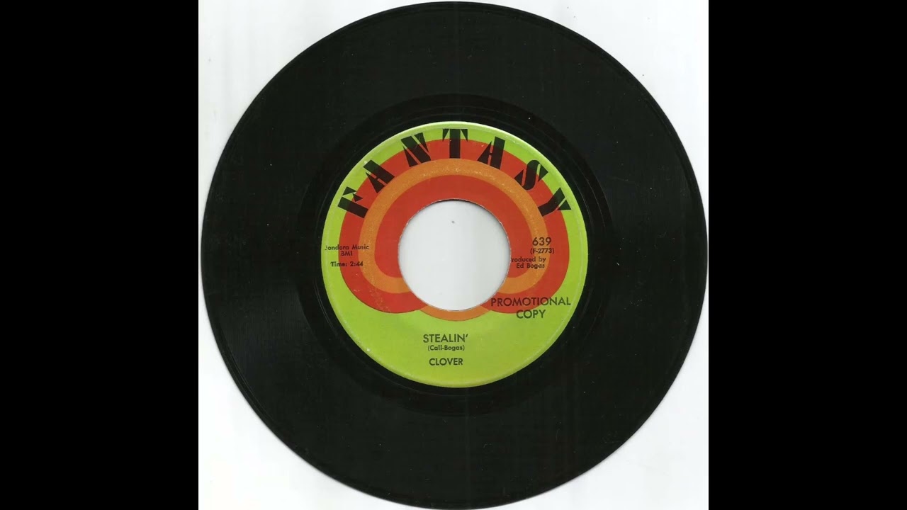 洋楽 Treal CLOVER - Stealin' (1970) [45rpm version] - YouTube