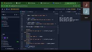 Python Lesson 4 Profile