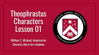 Theophrastus' Characters, Lesson 01 - The Dissembler