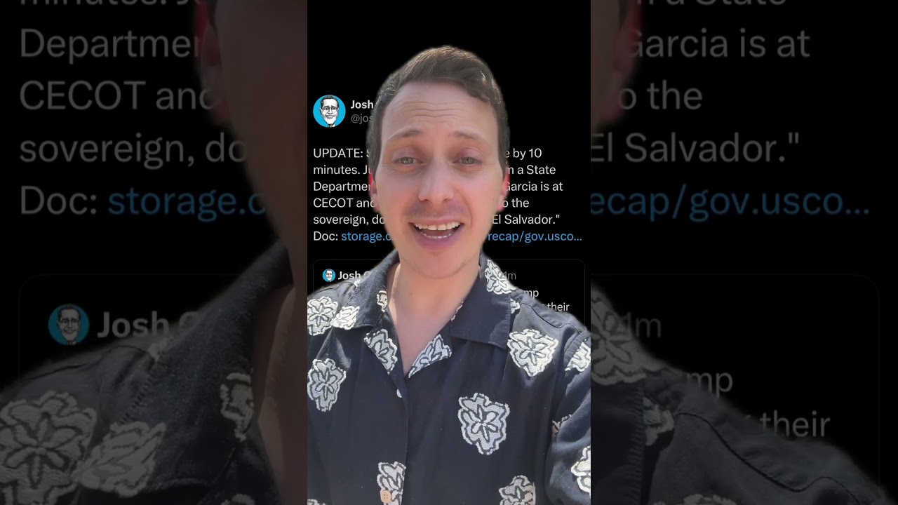 BREAKING: Kilmar Abrego Garcia Family Attorneys Ask Judge to Hold Trump Admin in CONTEMPT