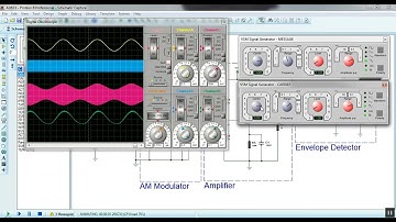 AM modulation and demodulation Circuit example