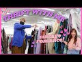 THRIFT WITH ME! Thrifting for romantic vintage pieces & Styling cute looks!