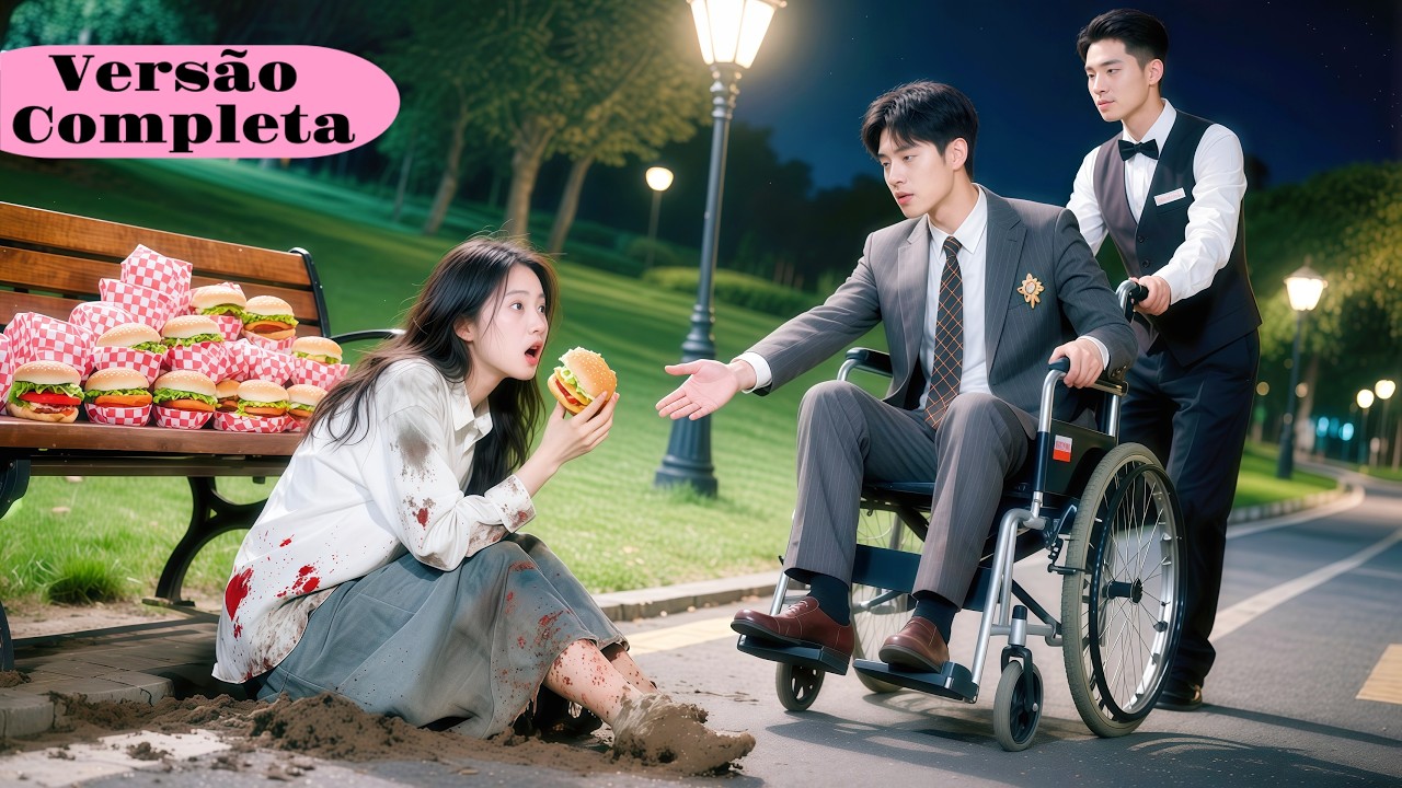 🩷🐼CEO recusou noiva rica, mas se apaixonou pela garota catando restos de hambúrguer!#amor #series