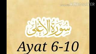 Menghafal surat Al-A'la ayat 6-10 dengan metode Talaqqi