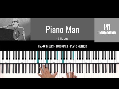 Piano Man  (Easy Piano) - Billy Joel