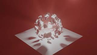 Exploding planet video