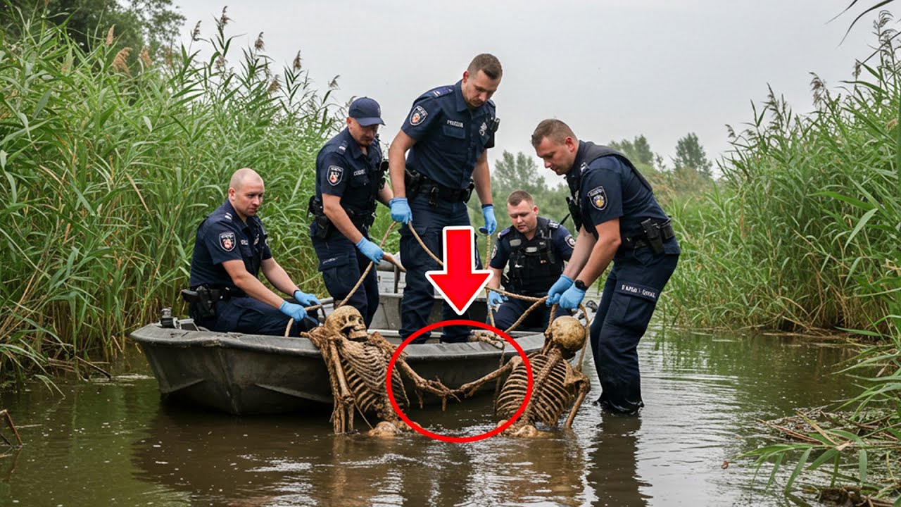 Wstrząsające Mazowieckie: Odkryto Dwa Szkieletu Związać Mocno Ze Sobą Nad Rzeką Wisłą.