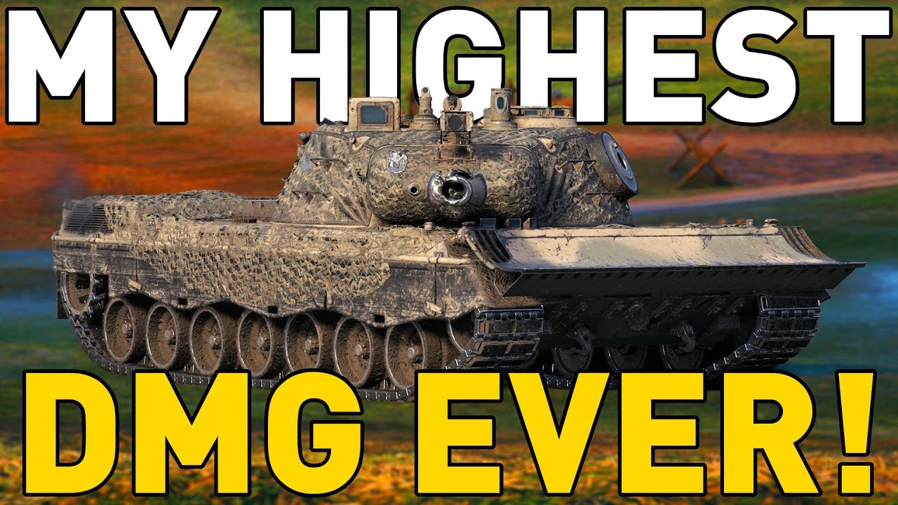 My Highest Damage EVER in World of Tanks! (2023)