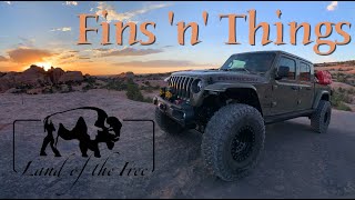 Fins and Things - Land of the Free | Jeep Gladiator | Fins 'n' Things | Moab | Utah | Buffalo