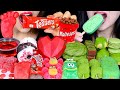 ASMR 3D CHOCOLATE HEART, MALTESERS CHOCOLATE BAR, MOCHI, MARSHMALLOW DONUT, MACARONS, JELLY CANDY 먹방