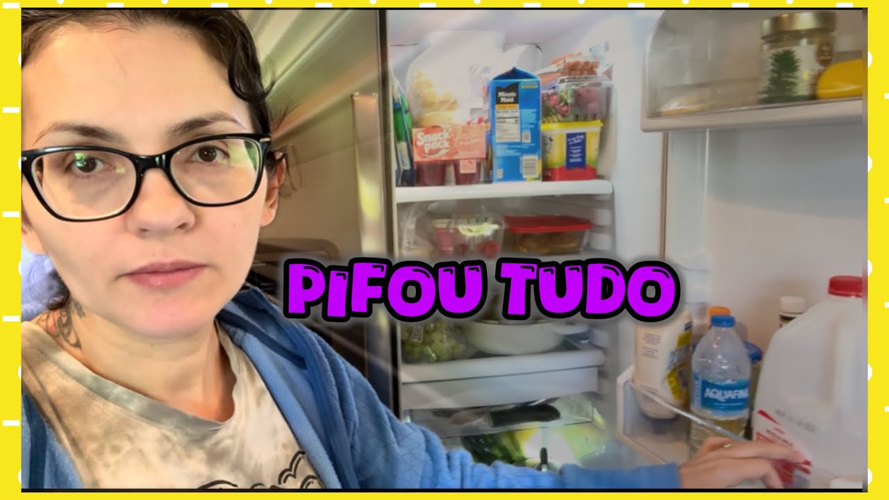NOSSA GELADEIRA QUEBROU E O AR CONDICIONADO TAMBÉM 🤣