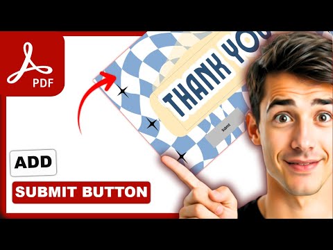 How to insert submit button in PDF forms in Adobe Acrobat
