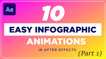 10 Creative Infographic Animations (Part 1) || After Effects Masterclass