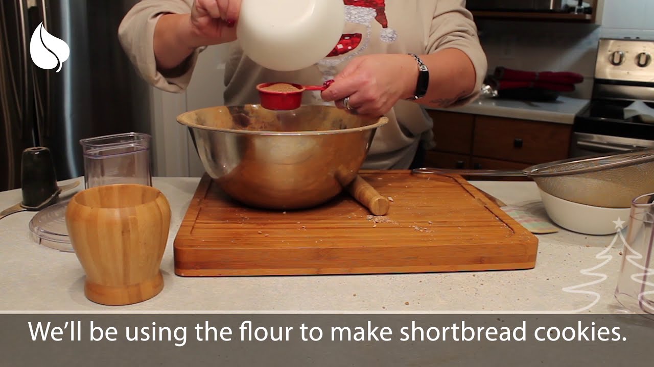 How to Make Birch Bark Flour and Cookies YouTube