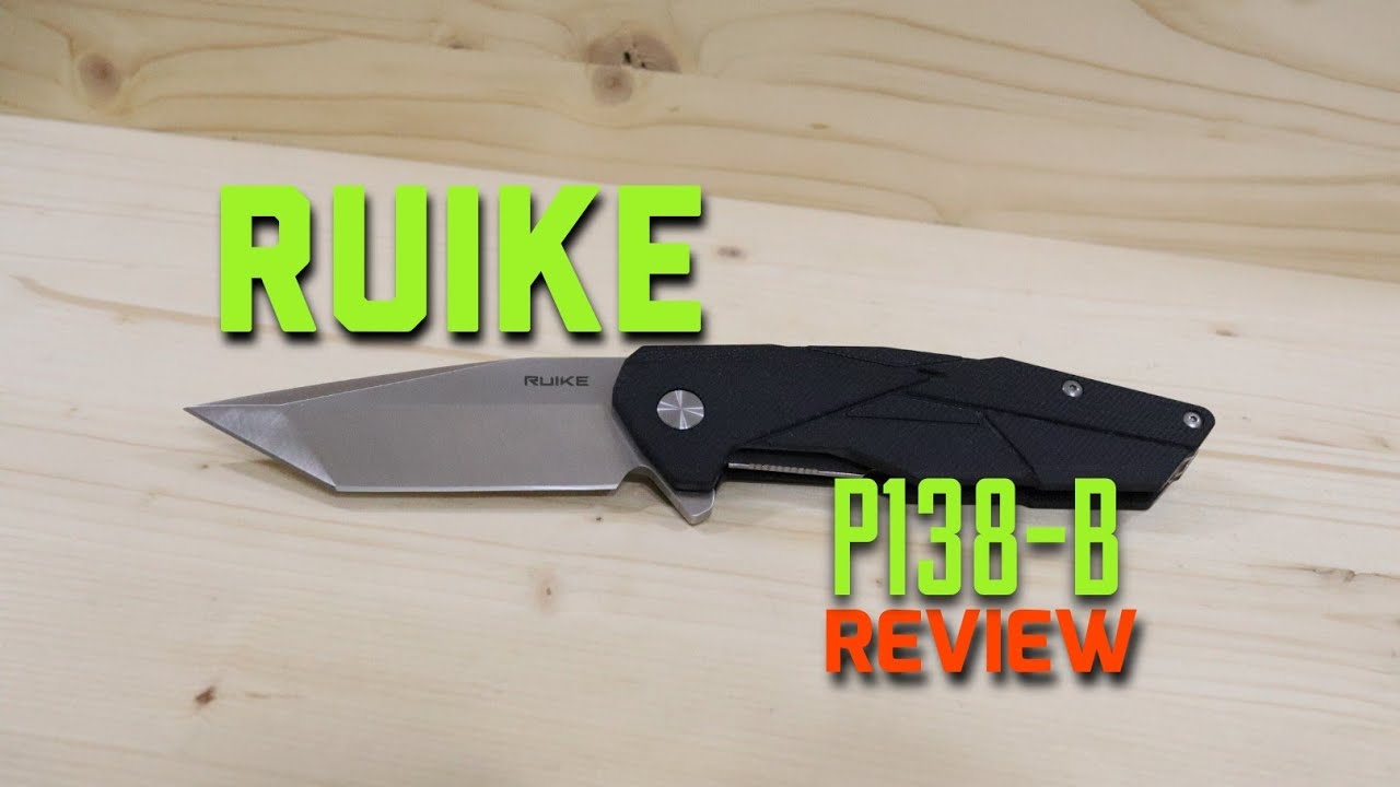 RUIKE P138B Pocket Knife Review!!! (Knathan's Knives) YouTube