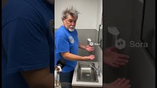 New hand dryer in the shop! #automobile #funny #ridiculousspeedshop