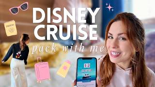 Pack With Me for a DISNEY DREAM CRUISE 🚢 Solo Cruising, Carry-On Only, Outfit Ideas ✨