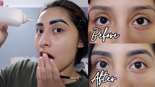 DYING MY EYEBROWS WITH HAIR DYE *MUST WATCH* UPDATE 2020