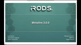 TRiRODS: Metalnx 3.0.0 TRiRODS: Metalnx 3.0.0