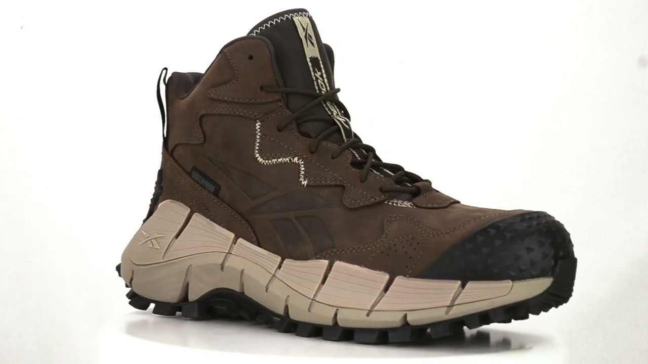 Men's Reebok Composite Toe WP Metal Free Mid Hiker Work Boot RB3025