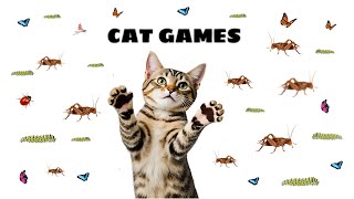 Cat Games cricket On The Move – Can Your Cat Keep Up | Vol 18🐛🐛🐛🐛 screenshot 3