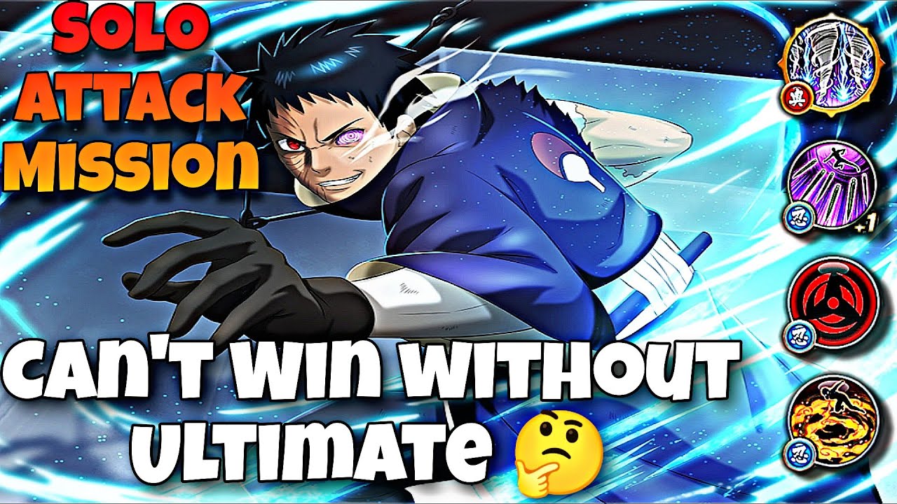 NxB NV: Obito Uchiha Solo Attack Mission | Can't Win Without Ultimate 🤔