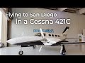 #58 Very Clean Cessna 421C with Upgraded Avionics - Paint - Interior